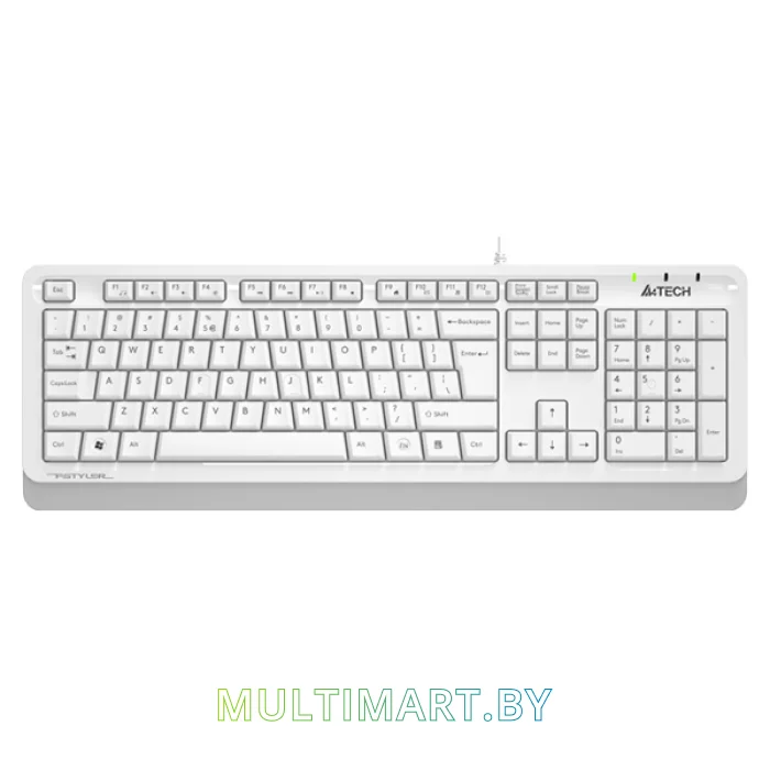 Клавиатура A4Tech Fstyler FKS10 (белый/серый)